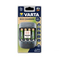 Varta ECO Charger 57680 (su 4xAAA) Baterijų įkroviklis